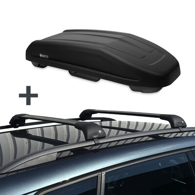 Modula Dachbox Evo 470 Liter + Nordrive Dachtr&auml;ger Subaru Forester 2020 - 2021