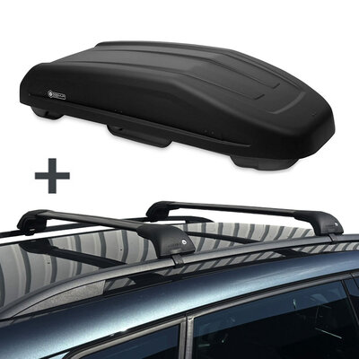 Modula Dachbox Evo 550 Liter + Nordrive Dachtr&auml;ger Subaru Forester 2020 - 2021