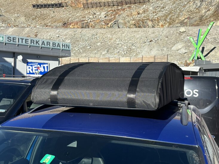 WeRollit faltbare Dachbox 520 liter - Schwarz