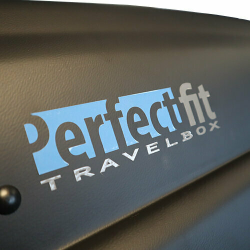 PerfectFit Dachbox 500 liter - Matt Schwarz