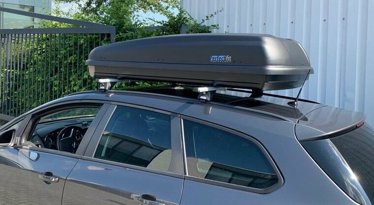 PerfectFit Dachbox 500 liter - Matt Schwarz