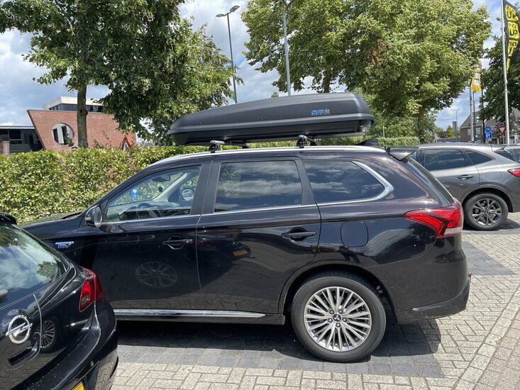 PerfectFit Dachbox 500 liter - Matt Schwarz