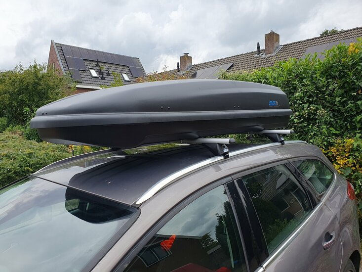 PerfectFit Dachbox 500 liter - Matt Schwarz