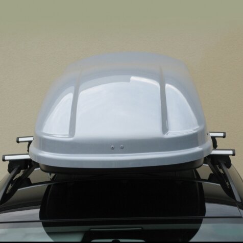 Farad Dachbox Marlin N11 530 Liter - Hochglanz Grau