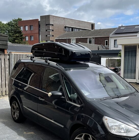 Modula Dachbox Evo 470 Liter - Hochglanz schwarz