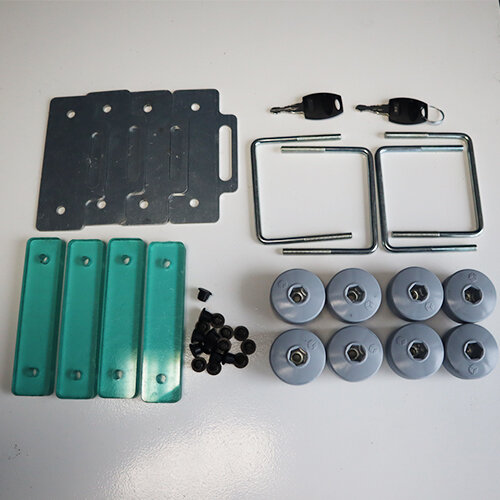 PerfectFit Dachbox 400 Liter + Nordrive Dachtr&auml;ger Renault Twingo 5-t&uuml;rig Flie&szlig;heck 09/2014 - 11/2024