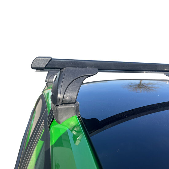 PerfectFit Dachbox 400 Liter + Nordrive Dachtr&auml;ger Renault Twingo Open Air 5-t&uuml;rig Flie&szlig;heck 09/2014 - 06/2019