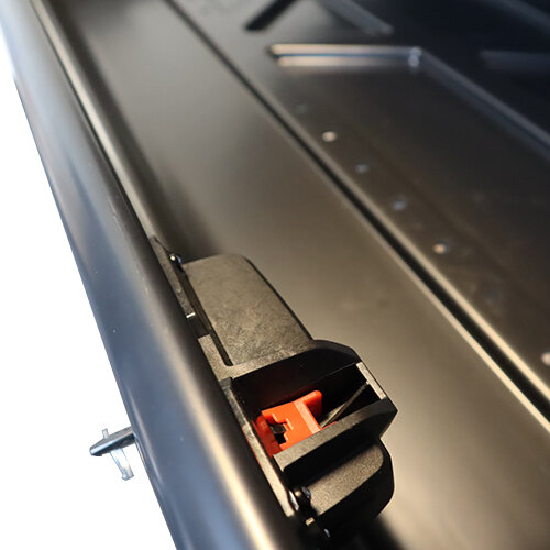 PerfectFit Dachbox 400 Liter + Nordrive Dachtr&auml;ger Renault Twingo Open Air 5-t&uuml;rig Flie&szlig;heck 09/2014 - 06/2019