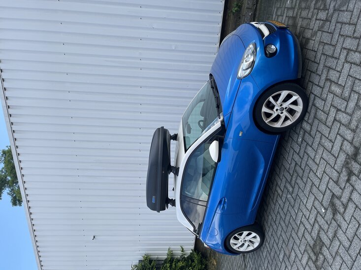 PerfectFit Dachbox 400 Liter + Nordrive Dachtr&auml;ger Renault Twingo Open Air 5-t&uuml;rig Flie&szlig;heck 09/2014 - 06/2019