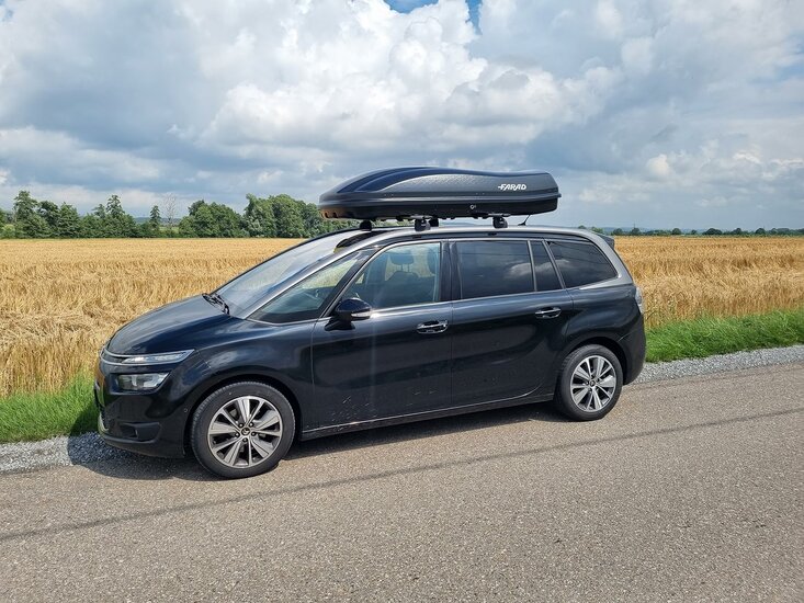 Farad Dachbox Marlin N7 680 Liter - Matt Schwarz
