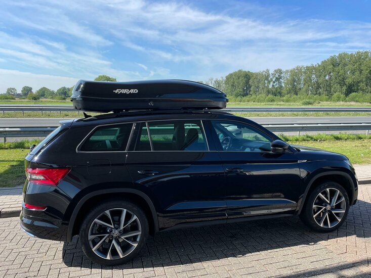 Farad Dachbox Marlin N7 680 Liter - Matt Schwarz