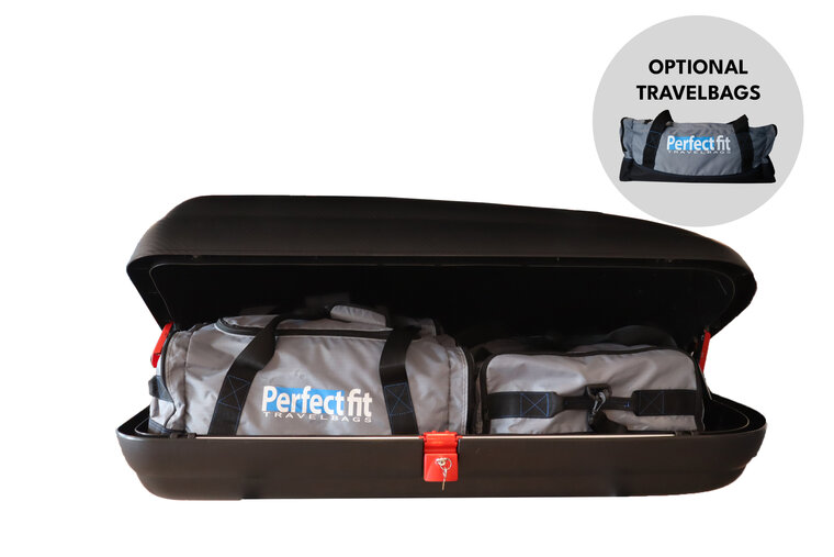 Artplast Dachbox 320 Liter + Nordrive Dachtr&auml;ger Renault Twingo 5-t&uuml;rig Flie&szlig;heck 09/2014 - 11/2024