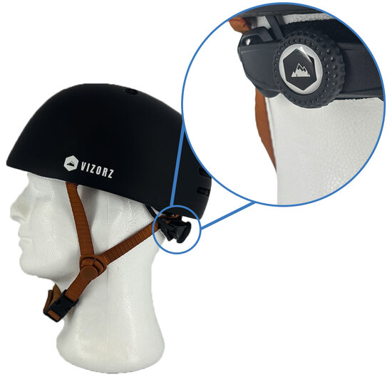 Vizorz SwitchCap Fahrradhelme - Red stars stylish