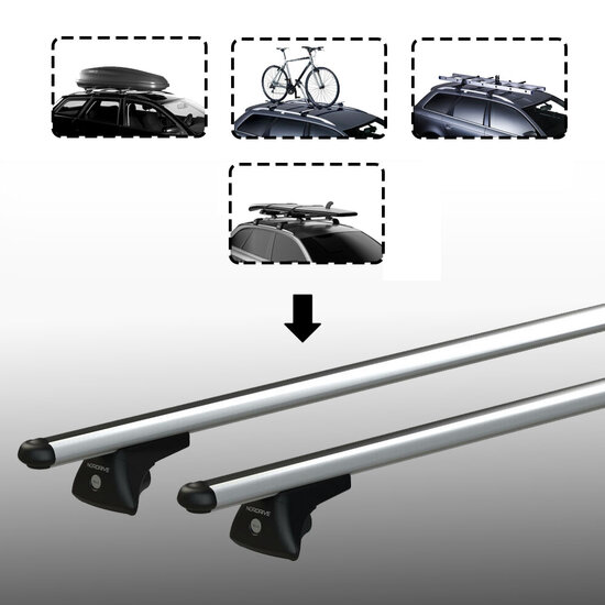 Nordrive Dachtr&auml;ger BMW X2 ab 01/2024