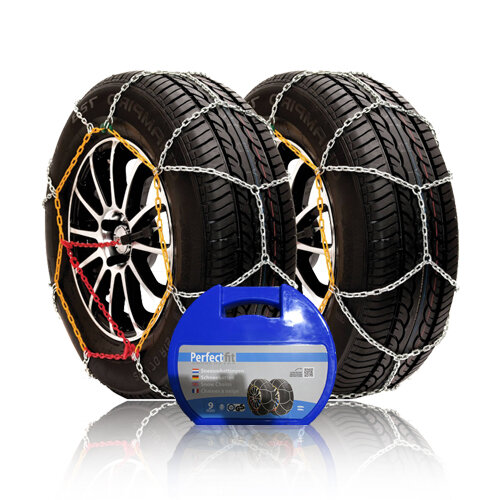 PerfectFit Schneeketten 9mm Mg MG4 ab 2021 f&uuml;r Ihre Reifengr&ouml;&szlig;e 205/60R16
