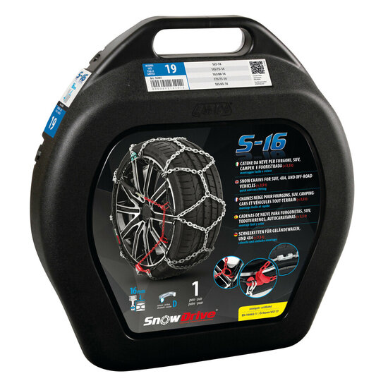 Snowdrive Schneeketten 16mm Mitsubishi L200 ab 2020 f&uuml;r Ihre Reifengr&ouml;&szlig;e 265/60R18