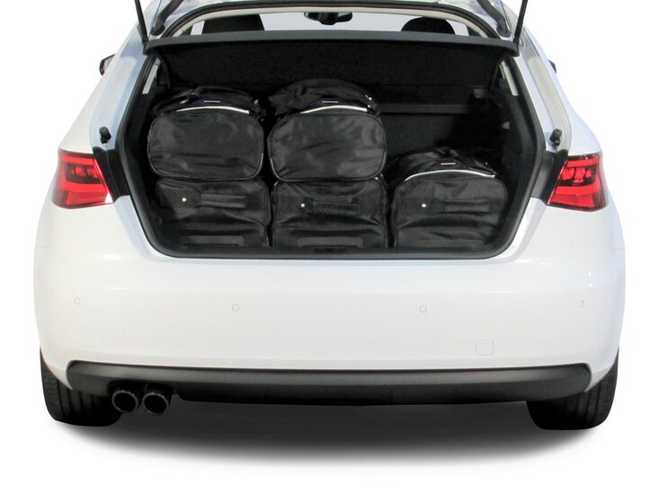 Carbags Reisetaschenset Audi A3 (8V) 2012-2020 3-T&uuml;rer Schr&auml;gheck