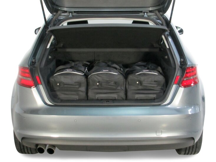 Carbags Reisetaschenset Audi A3 Sportback (8V) 2012-2020 5-T&uuml;rer Schr&auml;gheck