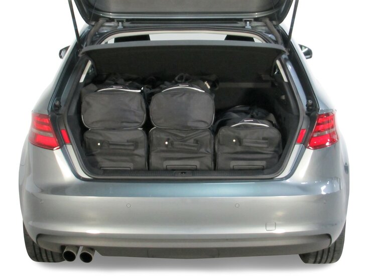 Carbags Reisetaschenset Audi A3 Sportback (8V) 2012-2020 5-T&uuml;rer Schr&auml;gheck