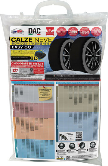 DAC Schneesocken Ford Kuga 2013 - 2019 f&uuml;r Ihre Reifengr&ouml;&szlig;e 235/45R19