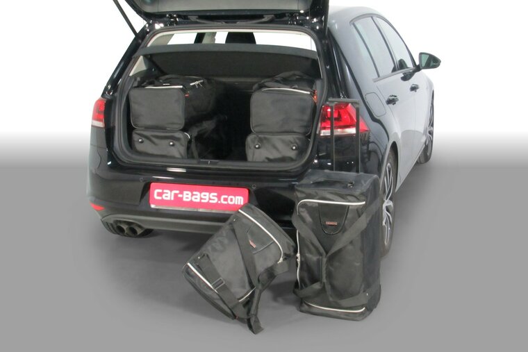 Carbags Reisetaschenset Volkswagen Golf VII (5G) 2012-2020 3 &amp; 5-T&uuml;rer Schr&auml;gheck
