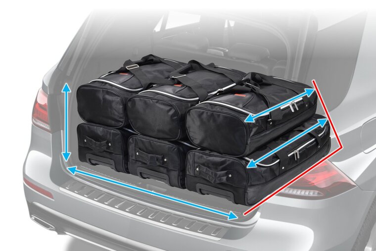Carbags Reisetaschenset Volkswagen Tiguan II Allspace 2015-2024