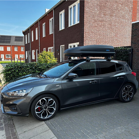 PerfectFit Dachbox 440 Liter + Nordrive Dachtr&auml;ger Citroen C4 Grand Picasso 10/2013 - 05/2018