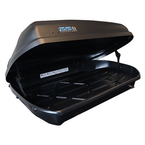 PerfectFit Dachbox 400 Liter + PerfectFit Dachtr&auml;ger Volkswagen Passat Alltrack 2015 - 2024