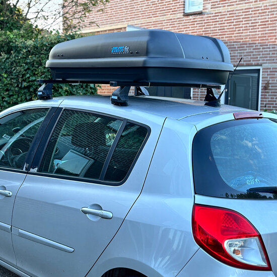 PerfectFit Dachbox 400 Liter + PerfectFit Dachtr&auml;ger Volkswagen Tayron ab 2024