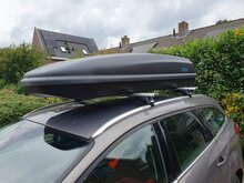 PerfectFit Dachbox 500 liter - Matt Schwarz