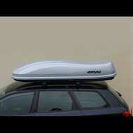 Farad Dachbox Marlin N11 530 Liter - Hochglanz Grau
