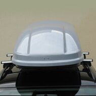 Farad Dachbox Marlin N11 530 Liter - Hochglanz Grau