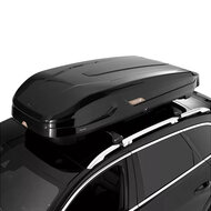 Modula Dachbox Falcon 400 Liter - Hochglanz schwarz