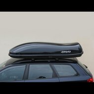 Farad Dachbox Marlin N11 530 Liter - Hochglanz Schwarz