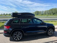 Farad Dachbox Marlin N7 680 Liter - Hochglanz Schwarz