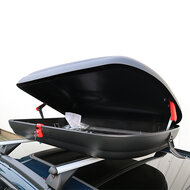 Artplast Dachbox 320 Liter + Nordrive Dachtr&auml;ger Renault Twingo 5-t&uuml;rig Flie&szlig;heck 09/2014 - 11/2024