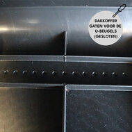 ArtPlast Dachbox 400 Liter + PerfectFit Dachtr&auml;ger Hyundai Genesis 4-t&uuml;rige Limousine ab 2015