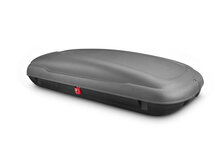 ArtPlast Dachbox 400 Liter + PerfectFit Dachtr&auml;ger Renault Grand Modus 5 T&uuml;rer Flie&szlig;heck 2007 - 2013
