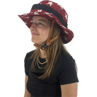 Vizorz SwitchCap Fahrradhelme - Red stars stylish