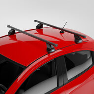 ArtPlast Dachbox 320 liter + PerfectFit Dachtr&auml;ger Lancia Musa 5-t&uuml;rig Flie&szlig;heck 2007 - 2012