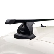 Artplast Dachbox 400 Liter + Nordrive Dachtr&auml;ger Opel Corsa 3-t&uuml;rig Flie&szlig;heck 12/2014 - 08/2019