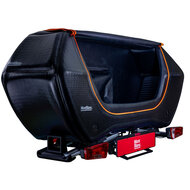 Mont Blanc Senja heckbox 300 Liter + Mont Blanc Sarek Fahrradtr&auml;ger