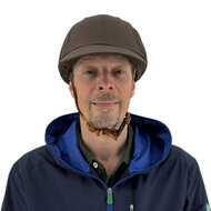 Vizorz SwitchCap Fahrradhelme - Brown base cap