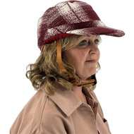 Vizorz SwitchCap Fahrradhelme - Woolly cherry cap