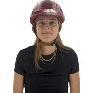 Vizorz SwitchCap Fahrradhelme - Woolly cherry cap