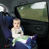 Auto-Sonnenschutz -  Markisen f&uuml;r die Heckt&uuml;ren passen 100% undurchsichtig