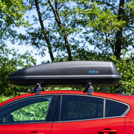 PerfectFit Dachbox 440 liter + PerfectFit Dachtr&auml;ger Ford Focus Kombi 2011 - 2018