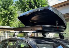 Modula Dachbox Ciao 430 Liter - Hochglanz schwarz