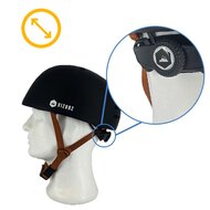 Vizorz SwitchCap Fahrradhelme - Red shiny classic