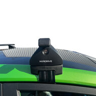 PerfectFit Dachbox 400 Liter + Nordrive Dachtr&auml;ger Nissan Qashqai 03/2007 - 01/2014